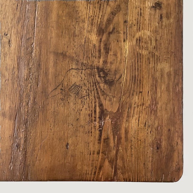 Art Deco Italian Wooden Table, 1930s For Sale - Image 10 of 13
