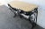 Art Deco Style Marble Top Painted Black Metal Bird Design Console Table For Sale - Image 12 of 13