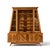 Young Manufacturing Mid Century Walnut and Burlwood Sliding Door Credenza and Hutch For Sale - Image 12 of 12