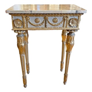 19th Century Italian Neoclassical Console Table For Sale