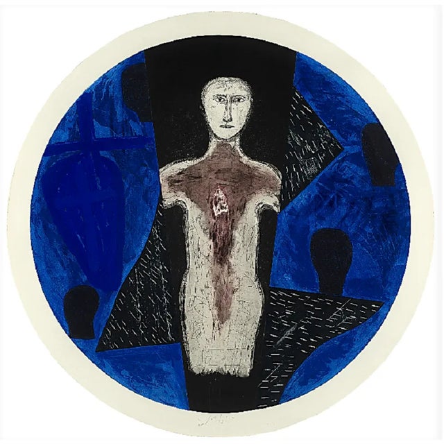 1990s Mimmo Paladino, Oceania, 1996, Etching For Sale - Image 5 of 5