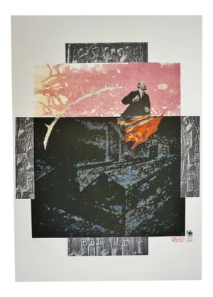 1995 'Electrification' Irwin Group Print, Limited Edition Signed, Numbered 36/70 & Dated 89-95, Slovenian