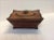Beautiful little curved box with lots of applied detail tack work and unpolished original finial ring and escutcheon. The...