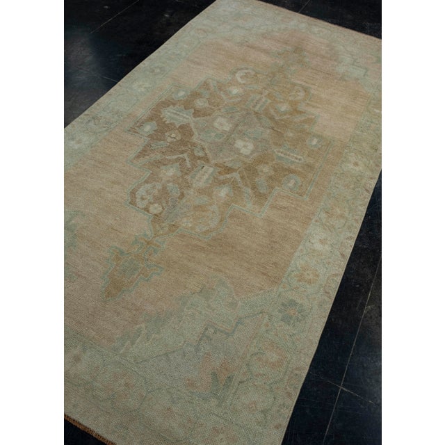 Turkish Turkish Vintage Runner Rug 4'4" x 8'3" #17112 For Sale - Image 3 of 8