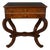 Burl Mahogany Dressing Table For Sale