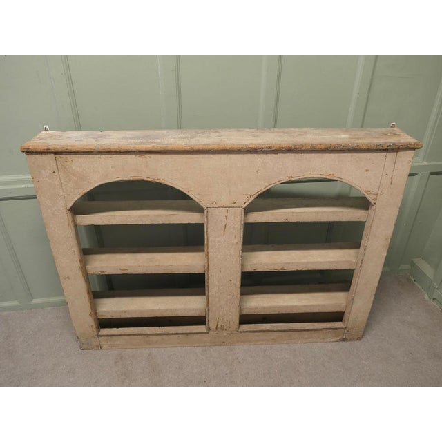 Early 19th century French Pine Shelved Alcove Cupboard This is a wonderful old architectural piece, it was originally made...