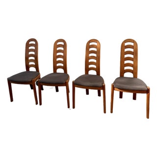 1970s Niels Koefoed Danish Dining Chairs - Set of 4 For Sale