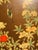 Antique Chinese Qing Dynasty Hand-Painted Silk Wallpaper Folding Screen – 4 Panel Chinoiserie For Sale - Image 9 of 11