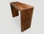 Andrianna Shamaris Minimalist Suar Wood Console Table For Sale - Image 9 of 18