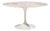 Eero Saarinen for Knoll Mid Century 54" Tulip Carrara Marble Dining Table For Sale