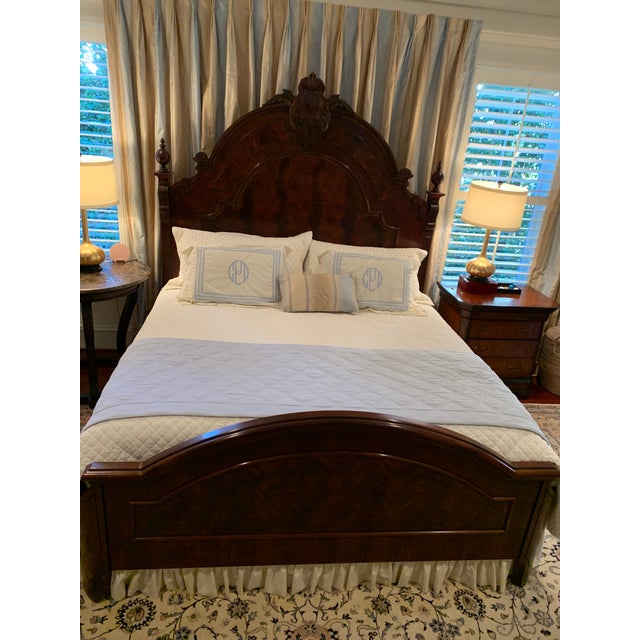Henredon Carlyle Collection Mahogany Bed Chairish