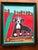 Folk art inspired dog painting. Bold beautiful and absolutely whimsical! Framed beautifully!