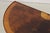 Brown Hekman Mahogany Inlaid Demilune Table For Sale - Image 8 of 14