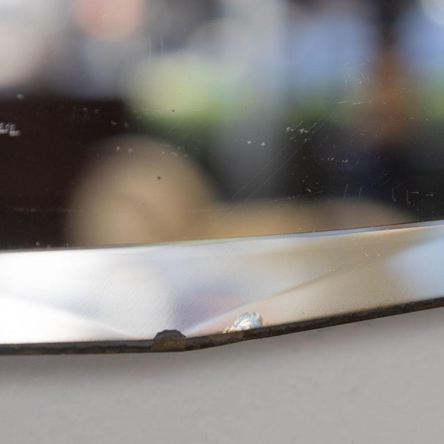 1930s French Art Deco Rectangular Beveled Mirror For Sale - Image 9 of 12