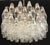 Glass Poliedri Murano Glass Chandelier in the style of Carlo Scarpa, 1980s For Sale - Image 7 of 18