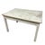 Vintage Distressed Desk in White, 1950s For Sale - Image 12 of 12
