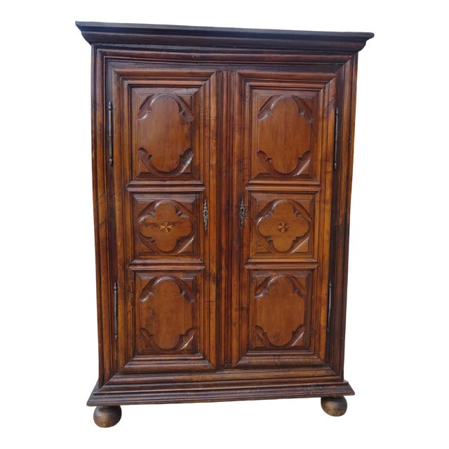 Louis XIII Walnut Armoire For Sale