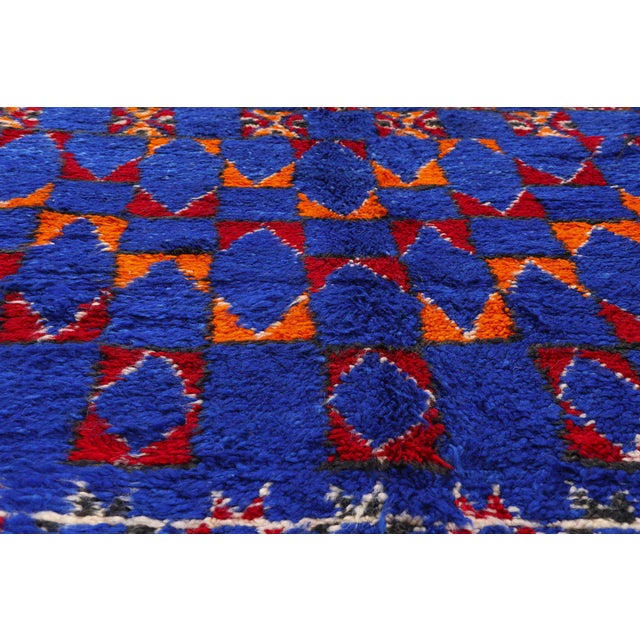 Late 20th Century Vintage Beni M'Guild Moroccan Rug, 06'01 X 12'03 For Sale - Image 5 of 10
