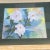 Contemporary Vintage Framed Watercolor on Paper Floral Study “White Wild Rose” Artist Janie Smith Thomas Nevada For Sale - Image 3 of 12
