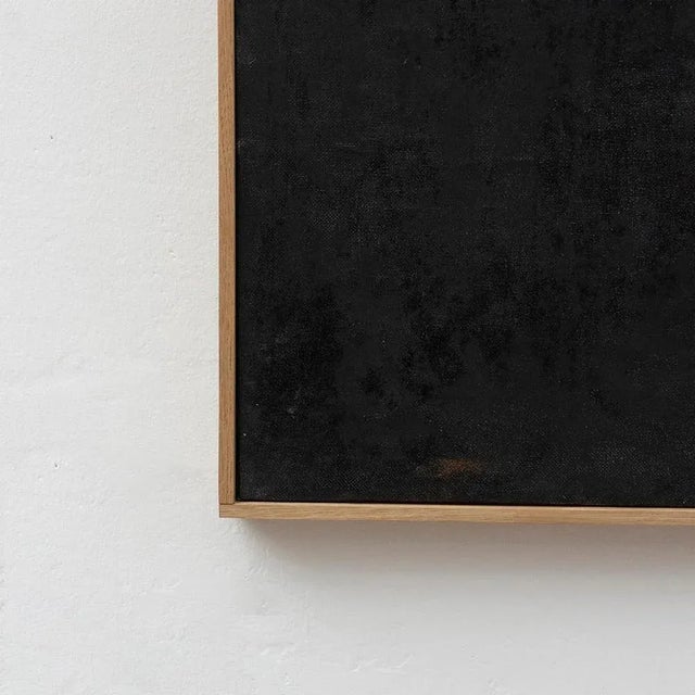 Early 21st Century Black Painting by Enrico Della Torre For Sale - Image 5 of 12