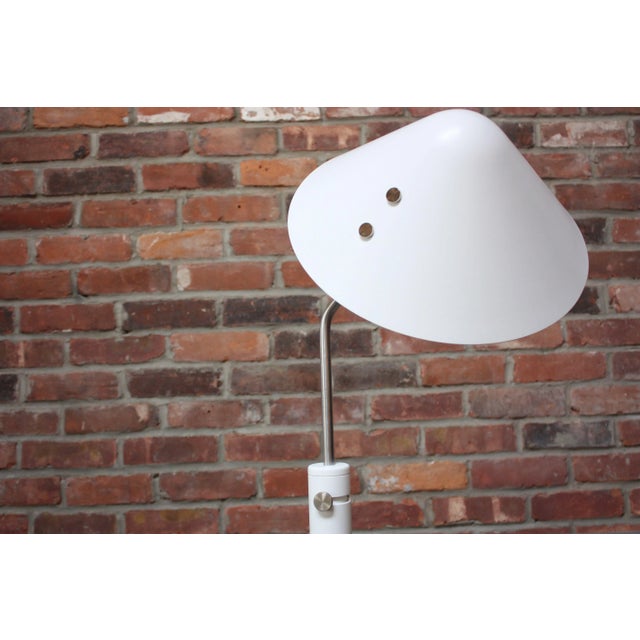 Jørgen Gammelgaard Jørgen Gammelgaard Floor Lamp in Aluminum and Chrome For Sale - Image 4 of 13