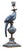 Blue and White Porcelain Parrot Candle Holder With Bronze Ormolu Left and Right Drama For Sale - Image 4 of 8