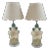 1950's Chapman Hibiscus & Conch Shell Table Lamps - A Pair For Sale