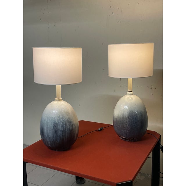 Ceramic Table Lamp by Marcello Fantoni, 1970 For Sale - Image 9 of 18