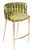 Modern Milano Green Counter Chair 26.5"seat Height For Sale - Image 4 of 4