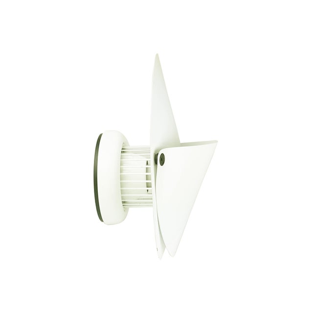 Giovi Wall Lamps in White Metal and Rubber by Achille Castiglioni for Flos, 1976, Set of 2 For Sale - Image 3 of 14
