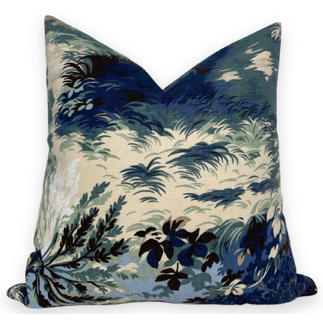 Add A New Look By Using Pillow Covers Made of Designer Fabric! ⭐️ Ships Within 2 Days On the Front: Lincoln Toile Printed...