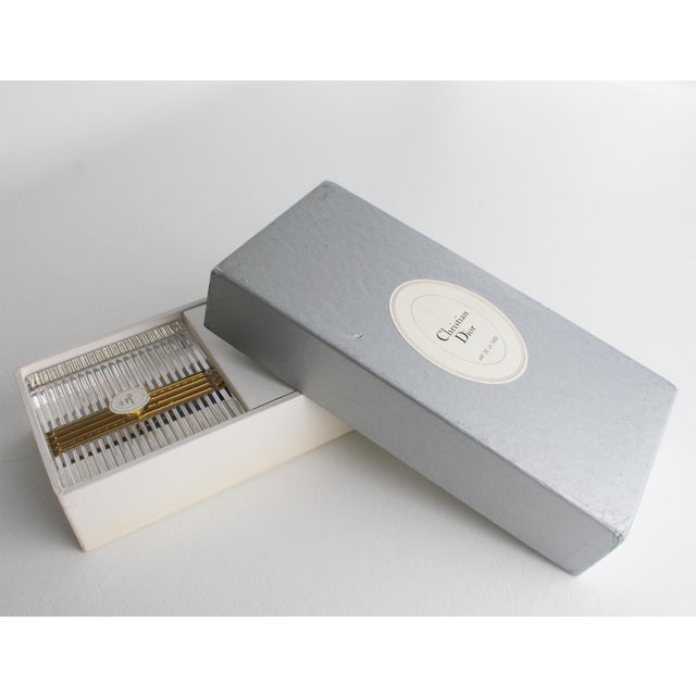 Christian Dior Christian Dior Paris Crystal Desk Accessory Pen Holder For Sale - Image 4 of 16