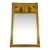 Oversized Neoclassical Greek Key Trumeau Wall Mirror With Classical Relief Frieze For Sale