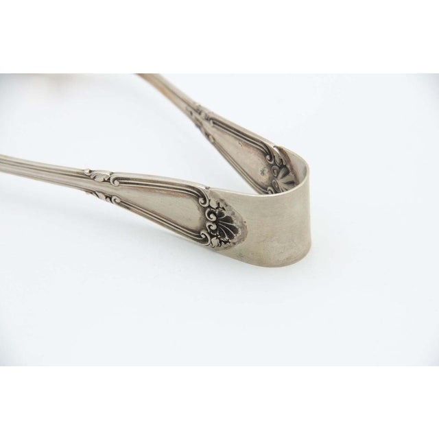 Silver Ice Tongs with Claws, in Good conditions. Designed 1980 to 1989