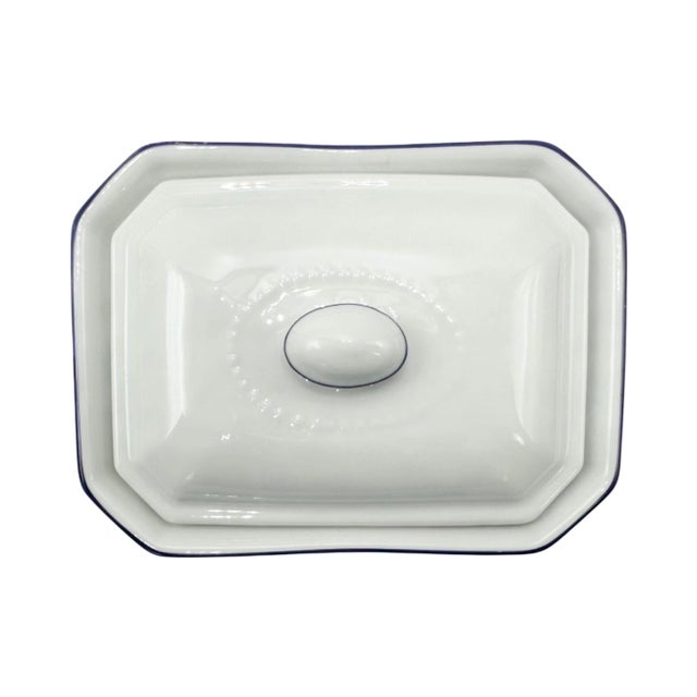 Vintage Ritz Paris Hotel Porcelain Covered Dish France For Sale - Image 14 of 16