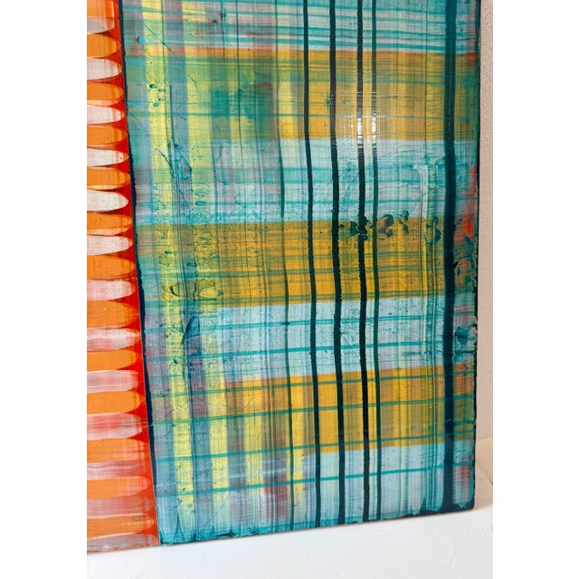 Paul Aho, Large Modernist Painting Contemporary Abstract Art Paul Aho, Palm Beach, Florida, 2004 For Sale - Image 16 of 16