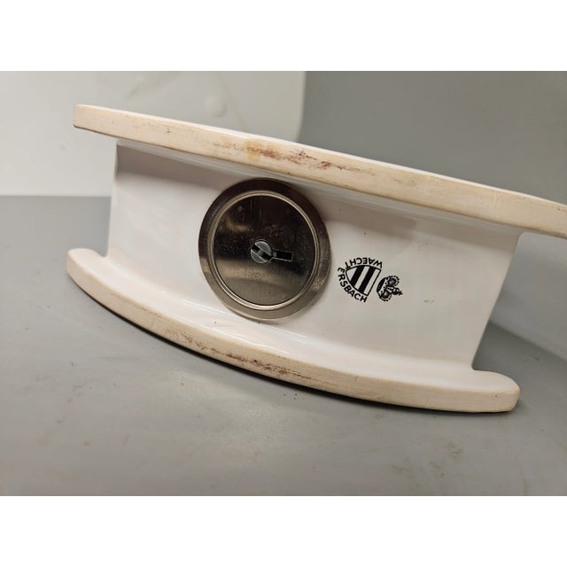 1990s Vintage Waechtersbach Rocking Horse Ceramic Piggie Piggy Coin Bank Germany For Sale - Image 5 of 5