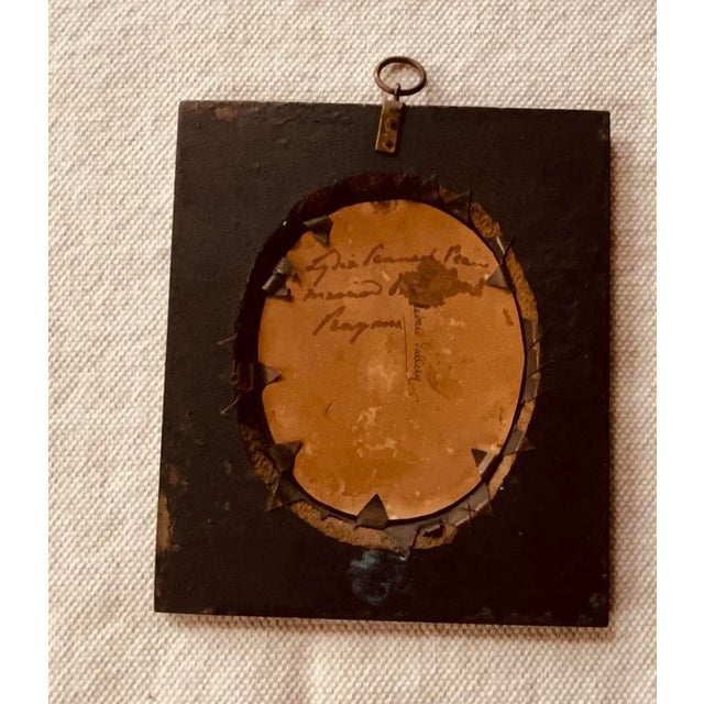 Black Antique Silhouette Portrait of a Child,C. 1820 For Sale - Image 8 of 15