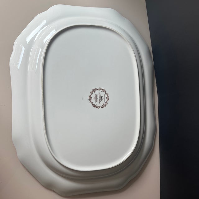 2000 - 2009 Turkey Platter by Spode “His Majesty” Brown 2004 For Sale - Image 5 of 6