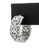 Contemporary Modern White Gold Earrings Set, 3 Pairs For Sale - Image 3 of 8