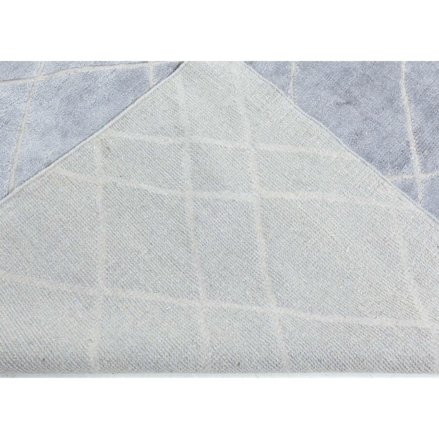 Textile Contemporary High and Low Gray Rug by Doris Leslie Blau For Sale - Image 7 of 7