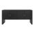 Matthew Izzo Home Colt Black Grasscloth and Oak Buffet For Sale