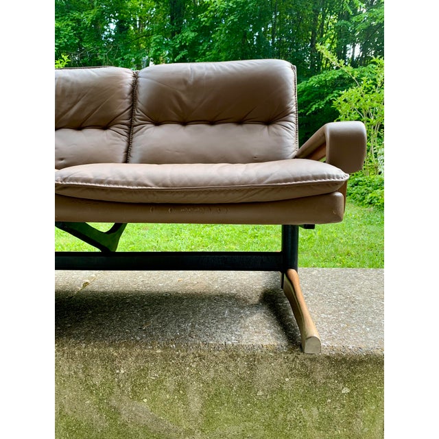 Brutalist Sofa by André Vanden Beuck for Strässle, 1970s For Sale - Image 17 of 18