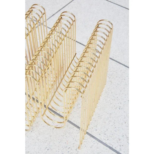 Gold Magazine Holder For Sale - Image 4 of 7