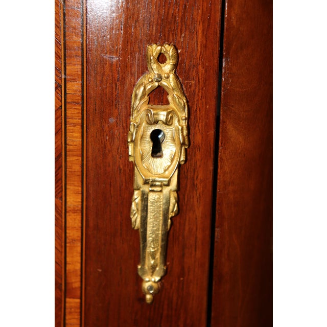 Late 19th Century Companion Pair of French Gilt Bronze Mounted De Cooene Freres Attr. Buffets For Sale - Image 15 of 17