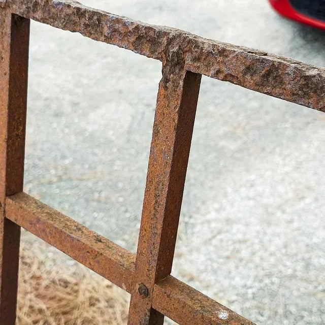 Gold Window Grille, Early 20th Century For Sale - Image 8 of 18