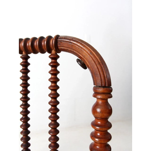 Antique Spool Bed For Sale - Image 9 of 13