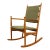 Vintage Danish Modern Rocking Chair For Sale