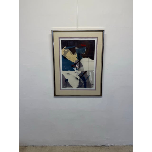 Limited Edition Serigraph Artist: Dennis Frings Title: Negrosin Violet Numbered: 58/250 Maintains seal of authenticity...