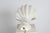 Mid-Century Modern 1980s Mid-Century Modern Oyster Shell Lamp Pair: Clam Shell: Sea Shell Lamp Art Deco For Sale - Image 3 of 9